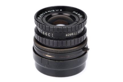 Ein P. Angenieux G10 f/4 48-mm-Objektiv, Zeiss Iko