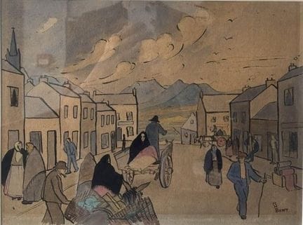 MEDORA HEATHER BENT, IRLANDESE, 1901 - 1991, ACQUE