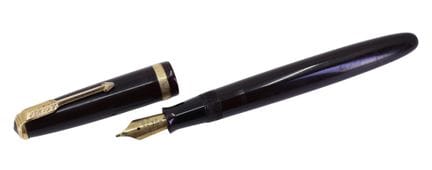 PARKER, STYLO À PLUME DUOFOLD
Avec capuchon et cor