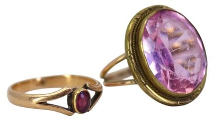 EIN RING AUS DER SPÄTVIKTORIANISCHEN/FRÜHEDWARDIAN