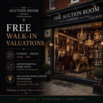 THE AUCTION ROOM LONDON IN TWICKENHAM

BESICHTIGUN