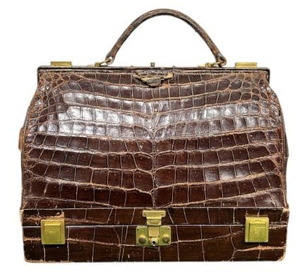 ATTRIBUITA A HERMÈS, FRANCESE, UNA RARA BORSA 'SAC