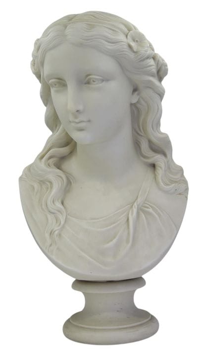 COPELAND, A 19TH CENTURY PARIAN BUST OF A WOMAN, T