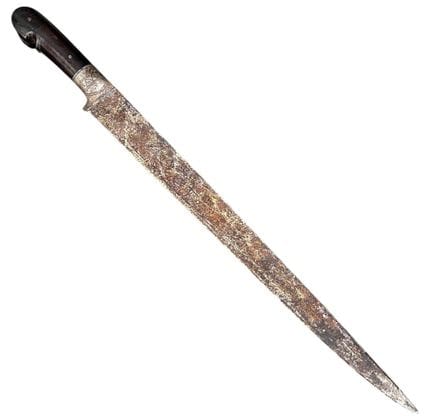 Ein afghanisches Khyber-Messer/Schwert aus dem 19.