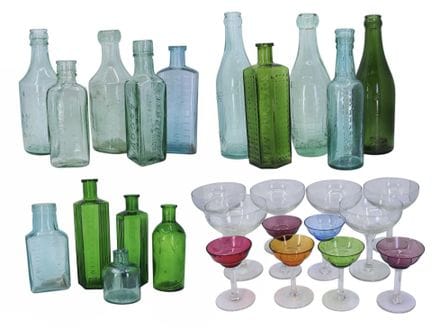 MUDLARK INTEREST, EINE SAMMLUNG VON APOTHEKERFLASC
