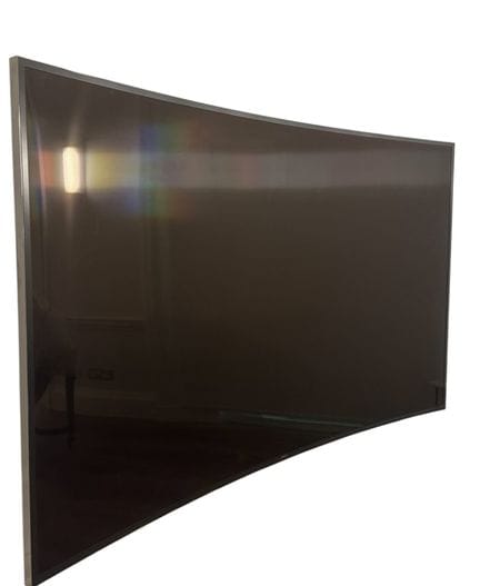 Ein großer Samsung-Fernseher.