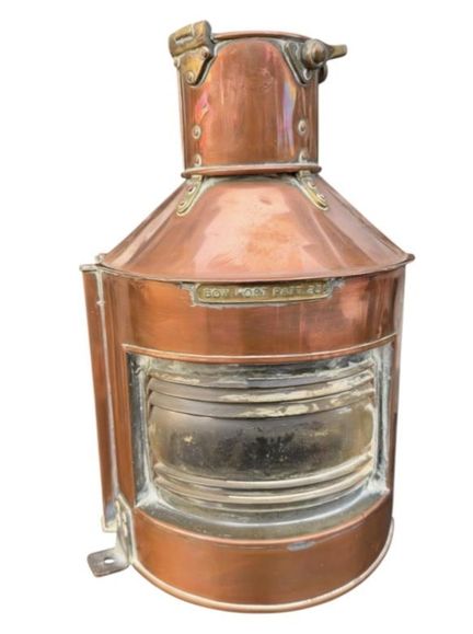ALDERSON &amp; GYDE LTD, EINE GROSSE KUPFER-SCHIFF