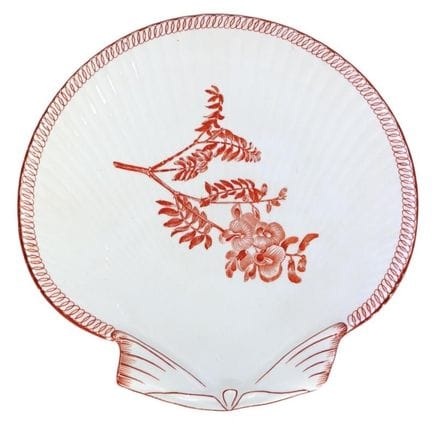 WEDGWOOD, EIN TELLER IM „WREATHED SHELL“-STIL AUS 