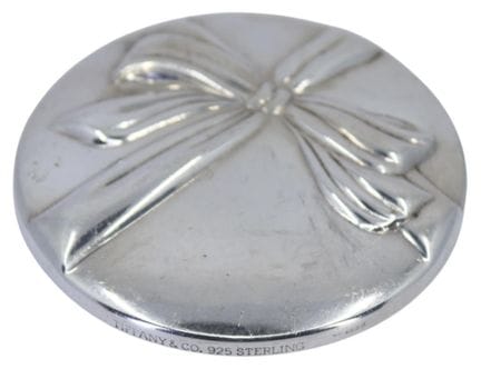 TIFFANY &amp; CO., HANDSPIEGEL AUS STERLING-SILBER