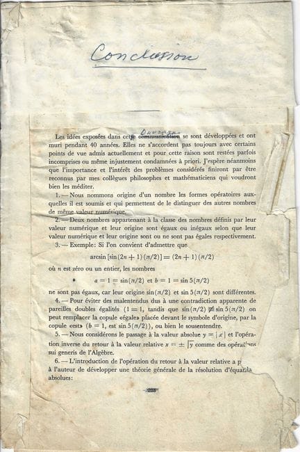 [MANUSCRIPTS]
ARCHIVES of Dimitri RIABOUCHINSKY
RI