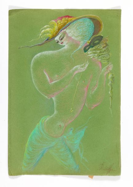 MODLEN (CHEMIAKINE) Rebecca (1934–2014)
Woman with