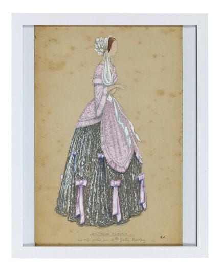 Yuri ANNENKOFF (1889–1974)
Costume design for “Vic
