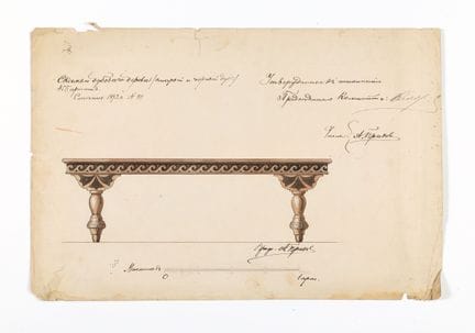PRAKHOV, Adrian (1846–1916)
SET of sketches for th