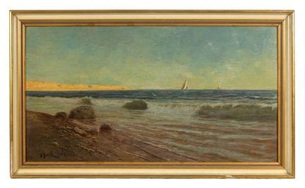 ALISOV, Mikhail (1859–1933)
Seaside in Yalta, 1928