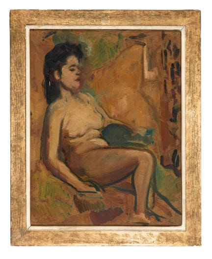 SINEZOUBOV, Nicolas (1891–1956)
Nude, 1939
Oil on 