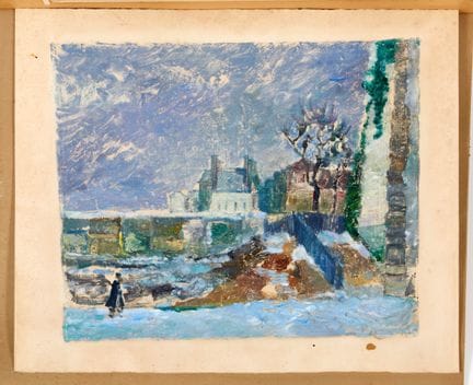 BENATOV, Leonardo (1899–1972)
Paris Suburbs. Chevr