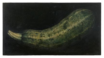 AGROSKIN Semen (1961)
Zucchini, 1997
Oil on canvas