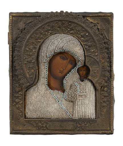 ICON "OUR LADY OF KAZAN"
Russia, early 20th centur
