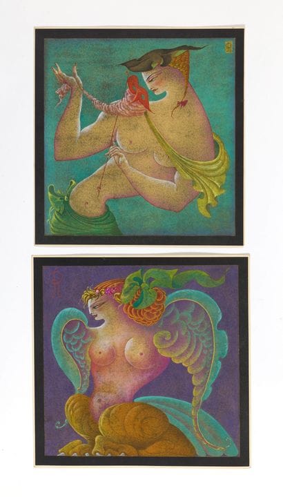 MODLEN (CHEMIAKINE) Rebecca (1934–2014)
Allegorica