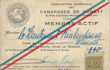 [MANUSCRIPTS]
ARCHIVES of Dimitri RIABOUCHINSKY
RI