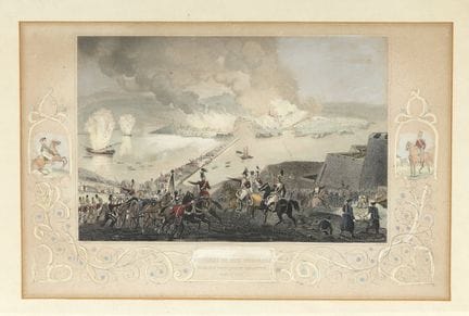 RETREAT OF THE RUSSIANS from the southern outskirt