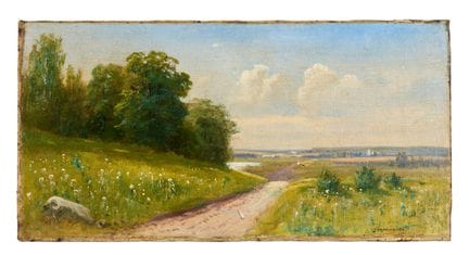 VORONKOV Vassili (1859–?)
Summer Landscape
Oil on 