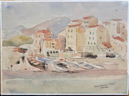 Nikolai KRYCHEVSKY (1898–1961)
View of Menton, 193