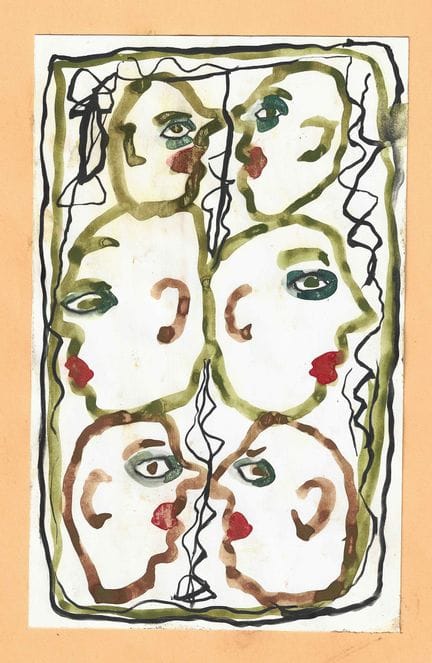 BAKHCHANYAN, Vagrich (1938–2009)
Faces, 1994
Water