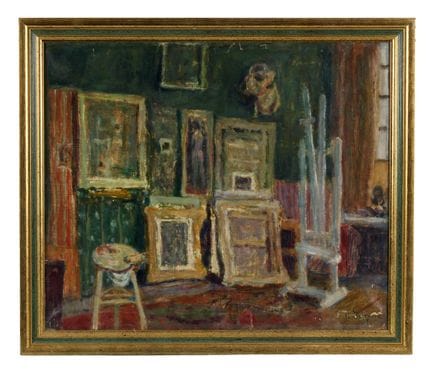 GRIMM, Pierre (1898–1979)
The Artist’s Studio, 193