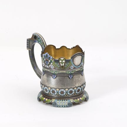 GLASS COASTER by KHLEBNIKOV
Richly decorated in th