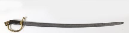 SABRE, Model 1909–1913 
Monogram sanded into the h