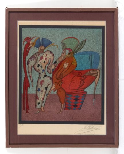 CHEMIAKINE, Mikhail (1943)
Print from the “Carniva