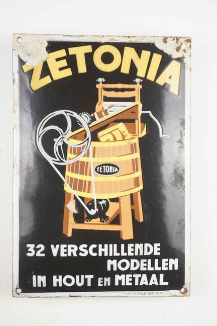 拱形搪瓷牌
品牌：Zetonia
编号：TAKS BETAALD 1000/1035/1955
搪瓷