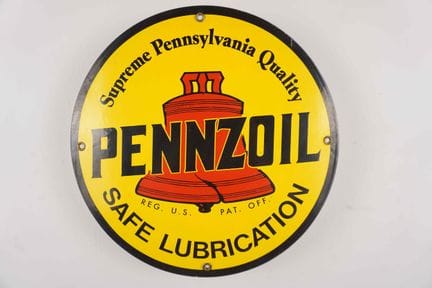 REPLICA 搪瓷牌
品牌：Pennzoil Supreme Pennsylvania Quali