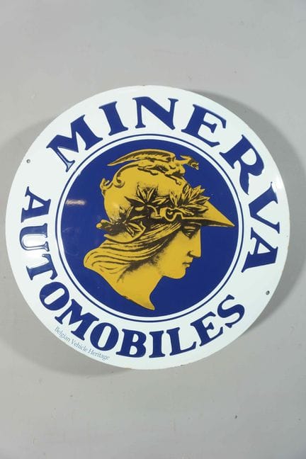 REPLICA 拱形搪瓷牌
品牌：Minerva Automobiles
价格：-
搪瓷厂：-
尺寸