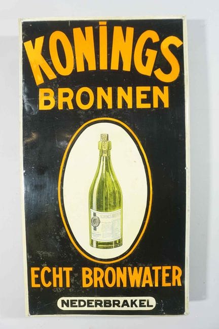 搪瓷牌“RESTAURATIONS”
品牌：Konings Bronnen Echt bronwat