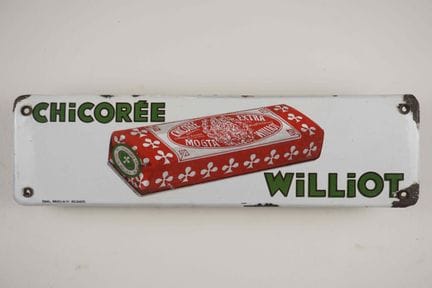 搪瓷盘
品牌：Chicoréé Williot
价格：-
搪瓷厂：EMAIL KOEKELBERG
