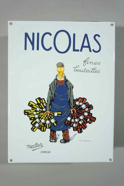 REPLICA 搪瓷牌
品牌：Nicolas
价格：-
搪瓷厂：-
尺寸：高40×30