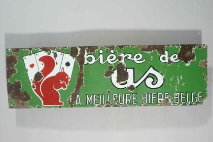 搪瓷牌
品牌：Bière de As
价格：-
搪瓷厂：-
尺寸：高30×100