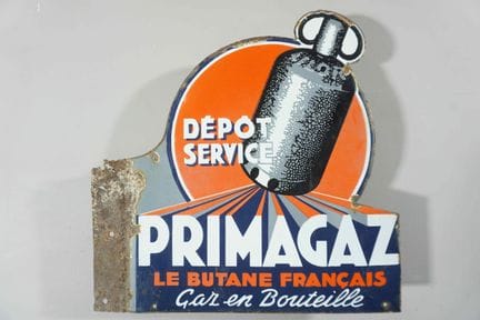 双面搪瓷板
品牌：Primagaz
价格：-
搪瓷厂：-
尺寸：高50×50