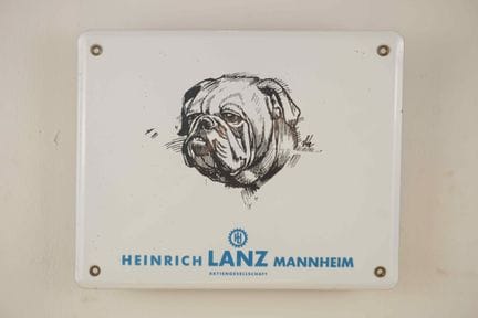 REPLICA 搪瓷牌
品牌：Heinrich Lanz mannheim
价格：-
搪瓷厂：-
尺