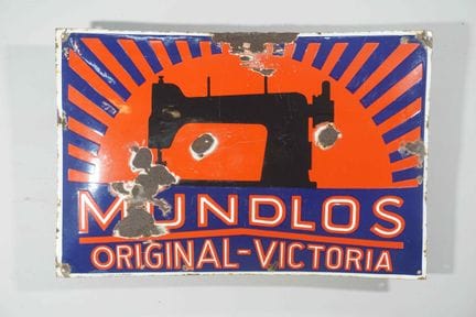 拱形搪瓷盘
品牌：Mundlos
价格：-
搪瓷厂：A6 马格德堡
尺寸：高48.5×74
