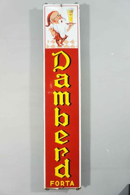 搪瓷牌
品牌：Damberd
价格：???1955
搪瓷厂：EMAILLERIE BELGE-BRU