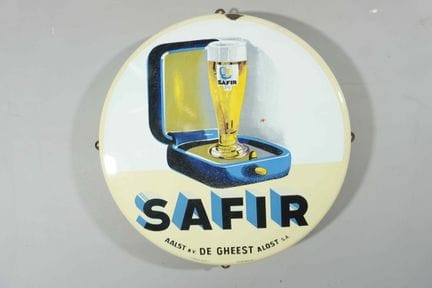 搪瓷盘
品牌：Safir
税号：T.P. BRUXELLES 359-203-1953
搪瓷厂：EM