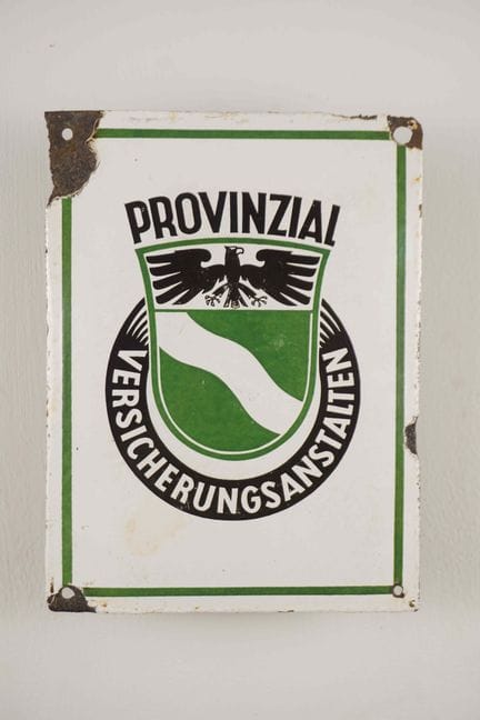 拱形搪瓷牌
品牌：Provinzial versicherungsanstalten
税额：-
搪瓷