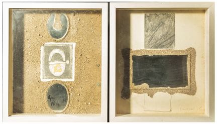 MIXED MEDIA PAIR BY JOSEP GINOVART (1927–2007)
A p