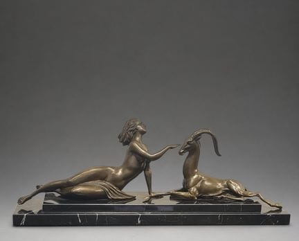 „Seduction“ aus Bronze – Signiert: Kelety. Alexand