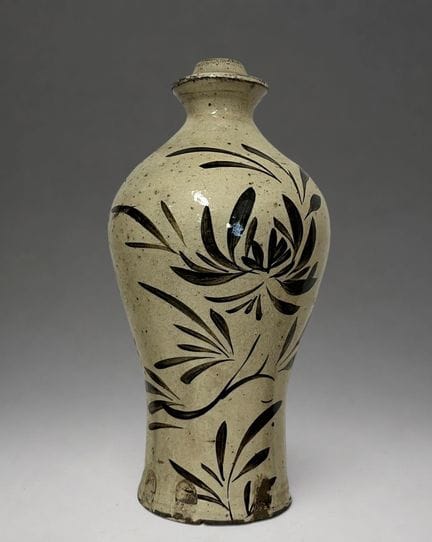 Cizhou-Vase im Meiping-Stil, China, Yuan-Dynastie 