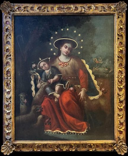 Divina Pastora - Bernardo Rodríguez (active second