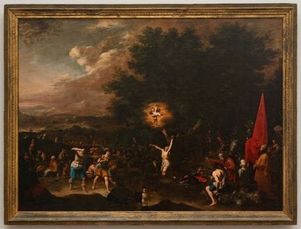 AGOSTINO BELTRANO (Naples, 1607 – 1662) - Martyrdo